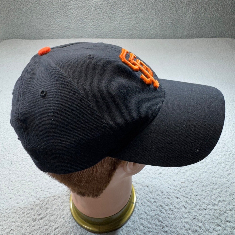 San Francisco Giants Hat Cap Strap Back Black MLB Baseball Streetwear Retro Mens - Picture 4 of 5